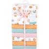 image:imageHudson Baby Unisex Baby Cotton Flannel Receiving Blankets Bundle Strawberries One SizePumpkin Spice