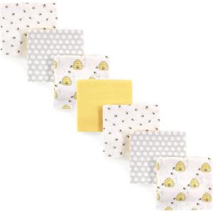 image:imageHudson Baby Unisex Baby Cotton Flannel Receiving Blankets Bundle Strawberries One SizeBee