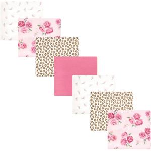 image:imageHudson Baby Unisex Baby Cotton Flannel Receiving Blankets Bundle Strawberries One SizeBlush Rose