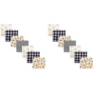 image:imageHudson Baby Unisex Baby Cotton Flannel Receiving Blankets Bundle Strawberries One SizeForest