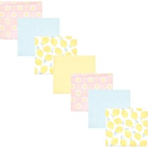 image:imageHudson Baby Unisex Baby Cotton Flannel Receiving Blankets Bundle Strawberries One SizeLemon Daisy