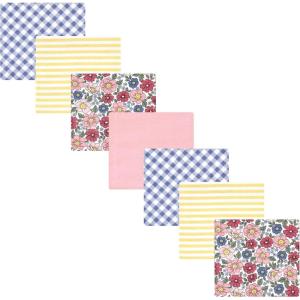image:imageHudson Baby Unisex Baby Cotton Flannel Receiving Blankets Bundle Strawberries One SizePink Blue Pretty Floral