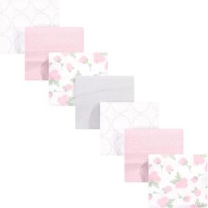 image:imageHudson Baby Unisex Baby Cotton Flannel Receiving Blankets Bundle Strawberries One SizePink Rose