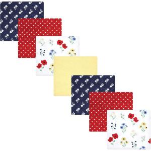 image:imageHudson Baby Unisex Baby Cotton Flannel Receiving Blankets Bundle Strawberries One SizeWildflower