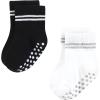 image:imageHudson Baby Baby 8pack Cotton Rich Newborn and Terry SocksAthletic Stripe Neutral