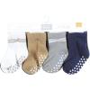 image:imageHudson Baby Baby 8pack Cotton Rich Newborn and Terry SocksAthletic Stripe Neutral