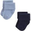 image:imageHudson Baby Baby 8pack Cotton Rich Newborn and Terry SocksBlue Teal Neutral