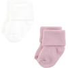 image:imageHudson Baby Baby 8pack Cotton Rich Newborn and Terry SocksMauve Neutral