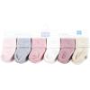 image:imageHudson Baby Baby 8pack Cotton Rich Newborn and Terry SocksMauve Neutral
