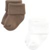 image:imageHudson Baby Baby 8pack Cotton Rich Newborn and Terry SocksNeutral Tones