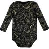 image:imageHudson Baby Baby Girls Cotton Longsleeve Bodysuits 3packBuffalo Plaid Gold