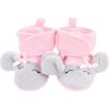 image:imageHudson Baby Baby Hudson Baby Unisex Baby Trapper Hat Mitten and Bootie SetPink Gray Elephant
