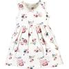 image:imageHudson Baby Girls Quilted Cardigan and DressDusty Rose Floral