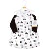image:imageHudson Baby Girls Quilted Cardigan and DressWinter Bear