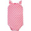 image:imageHudson Baby Unisex Baby Cotton Sleeveless BodysuitsPink Strawberry