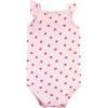 image:imageHudson Baby Unisex Baby Cotton Sleeveless BodysuitsPink Strawberry