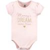 image:imageHudson Baby Unisex Cotton Bodysuit and Pant SetMom Dad Floral