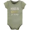 image:imageHudson Baby Unisex Cotton Bodysuit and Pant SetMom Dad Floral
