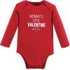image:imageHudson Baby babyboys Cotton Longsleeve Bodysuits 3packValentine Truck