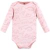 image:imageHudson Baby babyboys Cotton Longsleeve Bodysuits 5packSparklesaurus