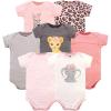 image:imageHudson Baby Baby Girls Cotton Bodysuits 7packGirl Safari