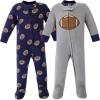image:imageHudson Baby Unisex Baby Fleece Sleep and PlayFootball