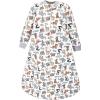 image:imageHudson Baby Unisex Baby Premium Quilted Long Sleeve Sleeping Bag and Wearable BlanketZoo Animals