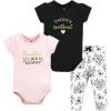 image:imageHudson Baby Unisex Cotton Bodysuit and Pant SetMom Dad Toile