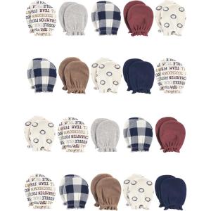 image:imageHudson Baby Baby 20pc Cotton Scratch MittensFootball