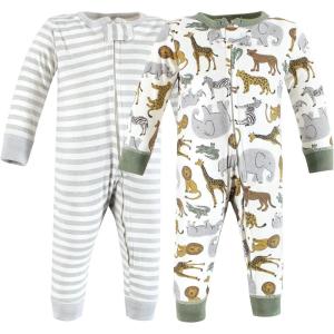 image:imageHudson Baby Unisex Baby Cotton Sleep and PlayRustic Safari