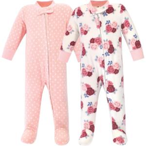 image:imageHudson Baby Unisex Baby Fleece Sleep and PlayFloral