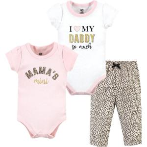 image:imageHudson Baby Unisex Cotton Bodysuit and Pant SetLeopard Mamas Mini
