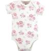 image:imageHudson Home Collection Baby Shawl Collar Plush RobeMom Dad Floral