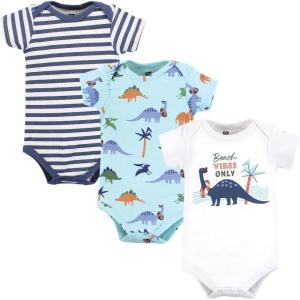 image:imageHudson Baby Unisex Baby Cotton BodysuitsBeach Dino