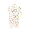 image:imageHudson Baby Unisex Baby Cotton Coverall Bodysuit and Bib Set Gentlemen 03 MonthsSoft Painted Floral