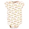 image:imageHudson Baby Unisex Baby Cotton Coverall Bodysuit and Bib Set Gentlemen 03 MonthsSunshine Rainbows