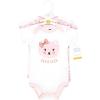 image:imageHudson Baby Infant Girl Cotton Bodysuits Cutie Bear 36 Months
