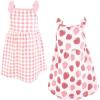 image:imageHudson Baby Infant and Toddler Girls Cotton Dresses Strawberry Love 4T