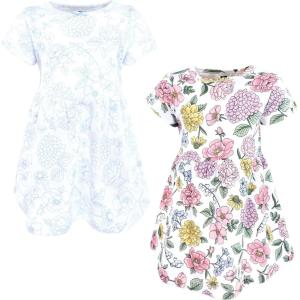 image:imageHudson Baby Infant and Toddler Girls Cotton Dresses Vintage Blossom 69 Months