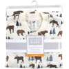 image:imageHudson Baby Unisex Baby Premium Quilted Long Sleeve Sleeping Bag and Wearable BlanketOso  Alce