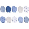 image:imageHudson Baby Baby Hudson Baby Unisex Baby Cotton Scratch Mittens Pink Clouds One SizeBlue Whale