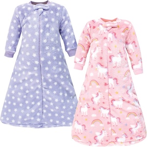image:imageHudson Baby Unisex Baby Plush LongSleeve Sleeping Bag Sack BlanketCelestial Unicorn