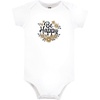 image:imageHudson Baby Baby Girls 3pc Cotton BodysuitsBe Happy Floral