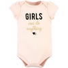 image:imageHudson Baby Baby Girls 3pc Cotton BodysuitsCinnamon Hearts