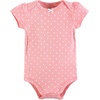 image:imageHudson Baby Baby Girls 3pc Cotton BodysuitsCoral Floral Daddys Girl