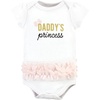 image:imageHudson Baby Baby Girls 3pc Cotton BodysuitsDaddys Princess Tutu