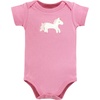 image:imageHudson Baby Baby Girls 3pc Cotton BodysuitsDreamer Rainbow