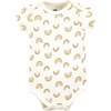 image:imageHudson Baby Baby Girls 3pc Cotton BodysuitsDreamer Rainbow