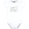 image:imageHudson Baby Baby Girls 3pc Cotton BodysuitsEaster Bunny Pink