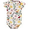 image:imageHudson Baby Baby Girls 3pc Cotton BodysuitsFall Botanical